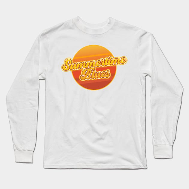 Summertime BLues GOLDEN Long Sleeve T-Shirt by BRAVOMAXXX